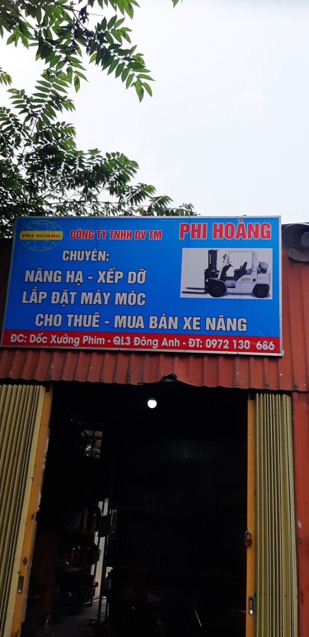 Cho thuê xe nâng, xe cẩu - Bán Và Cho Thuê Xe Nâng Tại Hà Nội - Công Ty TNHH Thương Mại Dịch Vụ Phi Hoàng